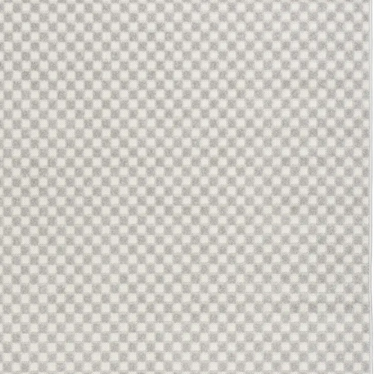 5' X 7' Gray Geometric Area Rug