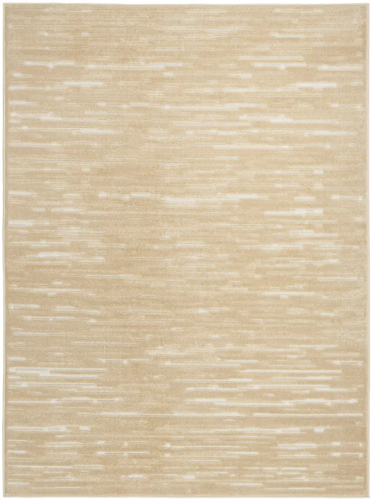 5' X 7' Tan Geometric Area Rug