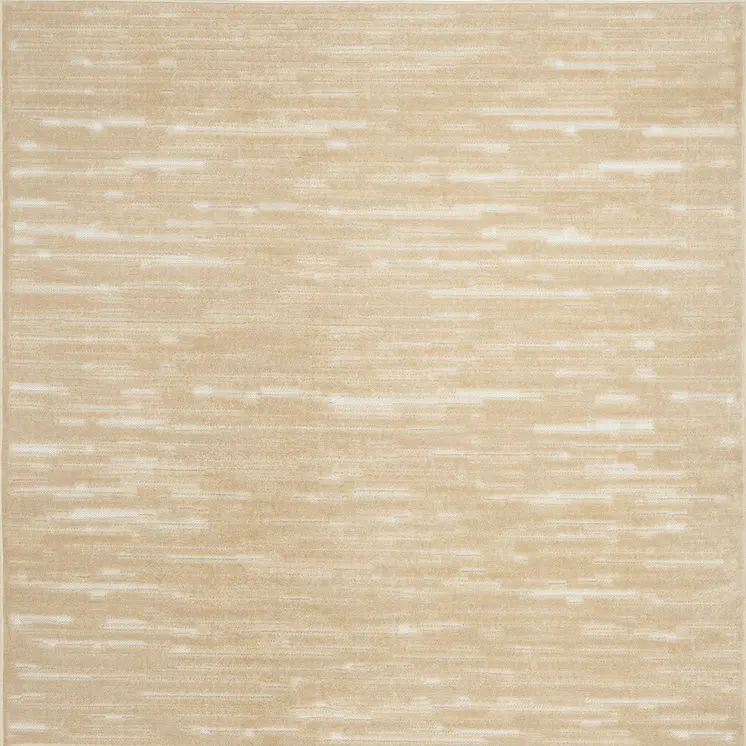 5' X 7' Tan Geometric Area Rug