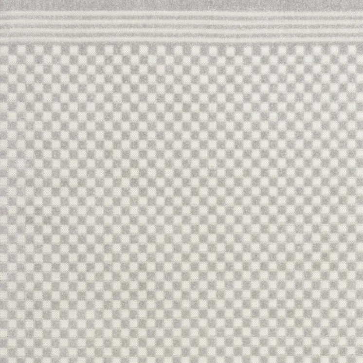 7' X 9' Gray Geometric Area Rug