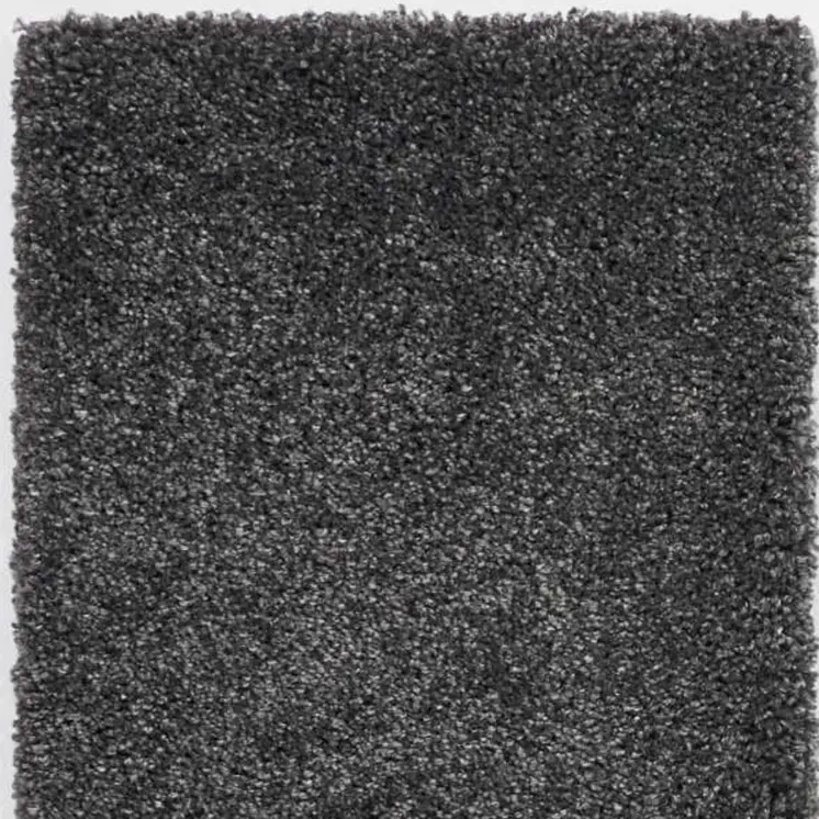 10' Gray Shag Non Skid Runner Rug