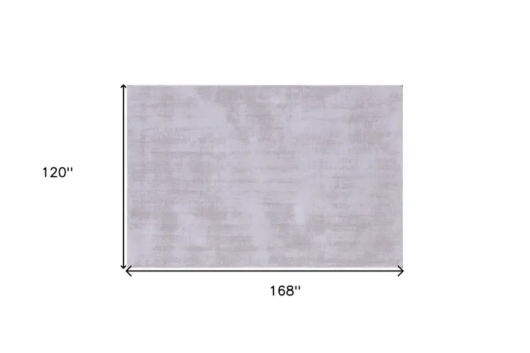 10' X 14' Taupe Hand Loomed Area Rug