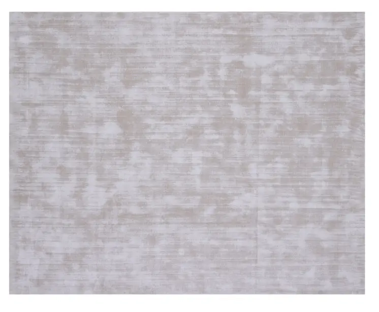 9' X 12' Ivory and Light Gray Abstract Hand Loomed Area Rug