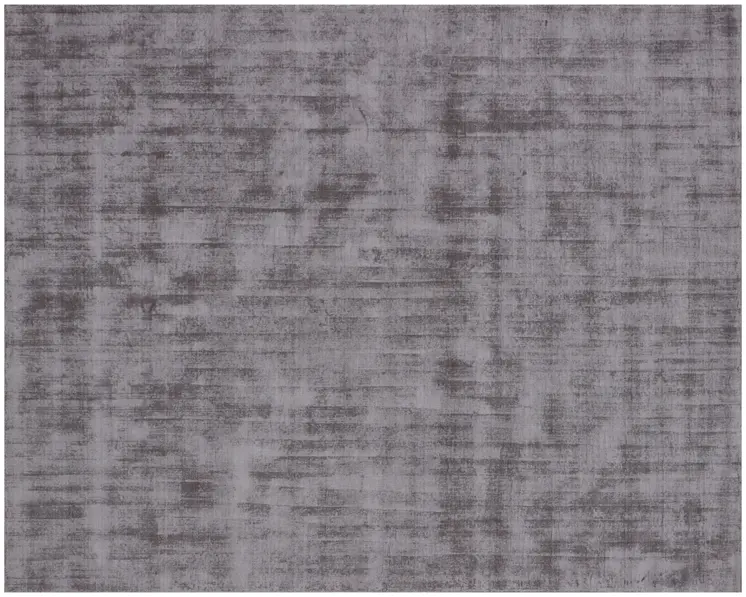 9' X 12' Dark Brown Hand Loomed Area Rug