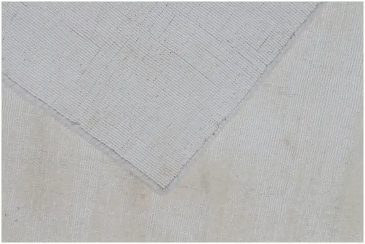 9' X 12' Ivory Hand Loomed Area Rug