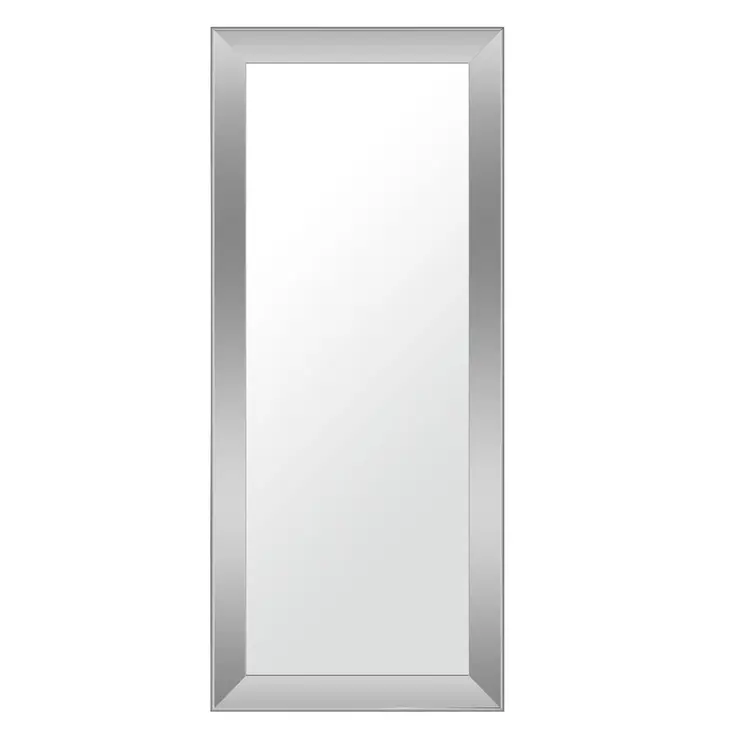 70" Silver Framed Standing Mirror