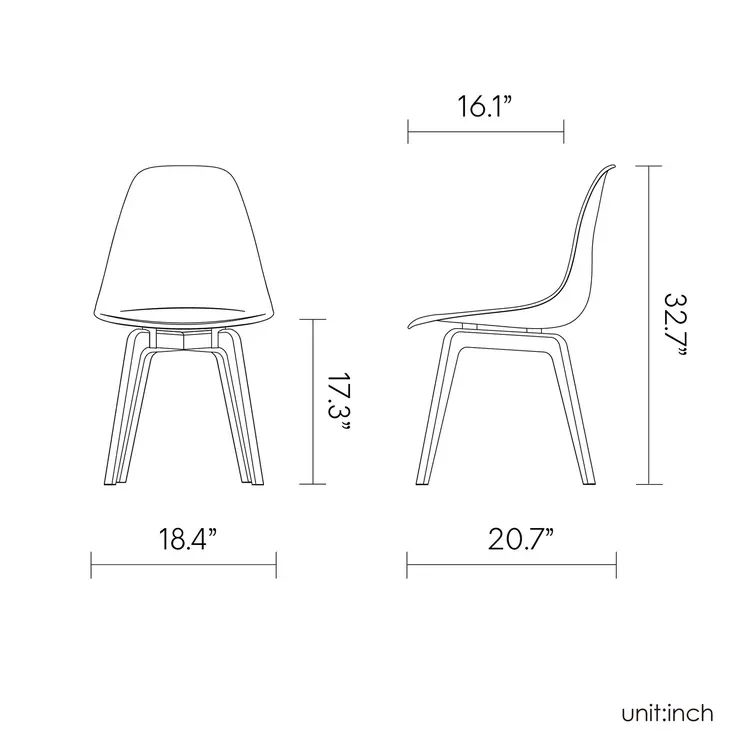 Set of Four Mint Green and White Heavy Duty Plastic Dining Side Chairs