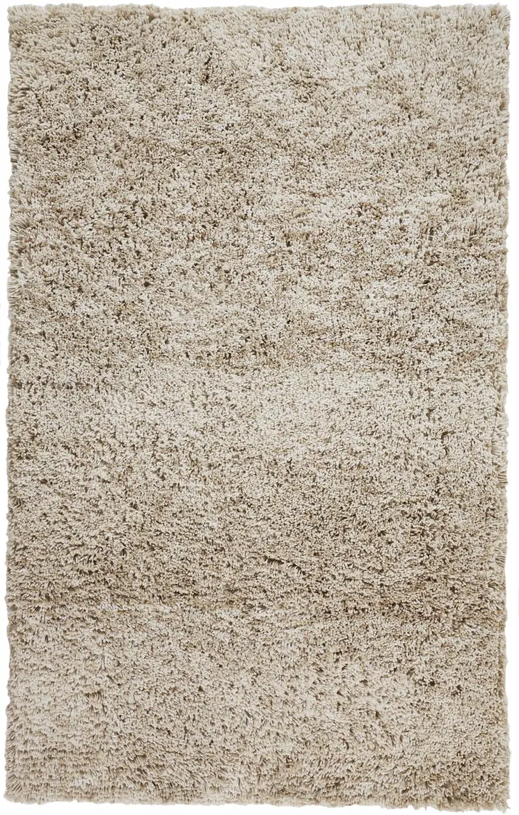9' X 12' Gray Shag Hand Tufted Area Rug