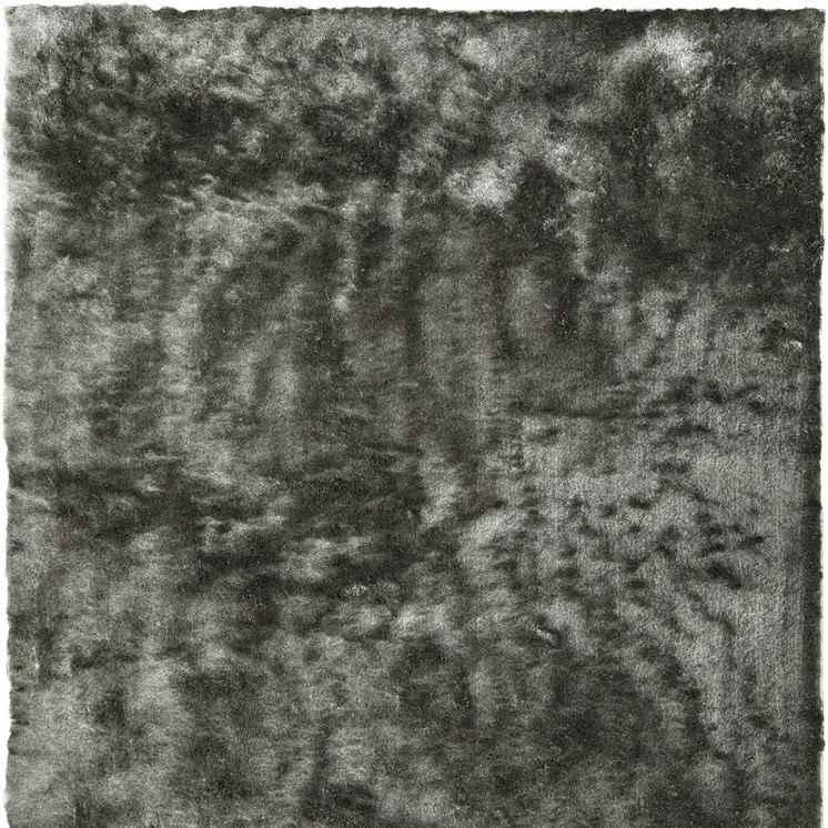 5' X 8' Green Shag Hand Tufted Area Rug