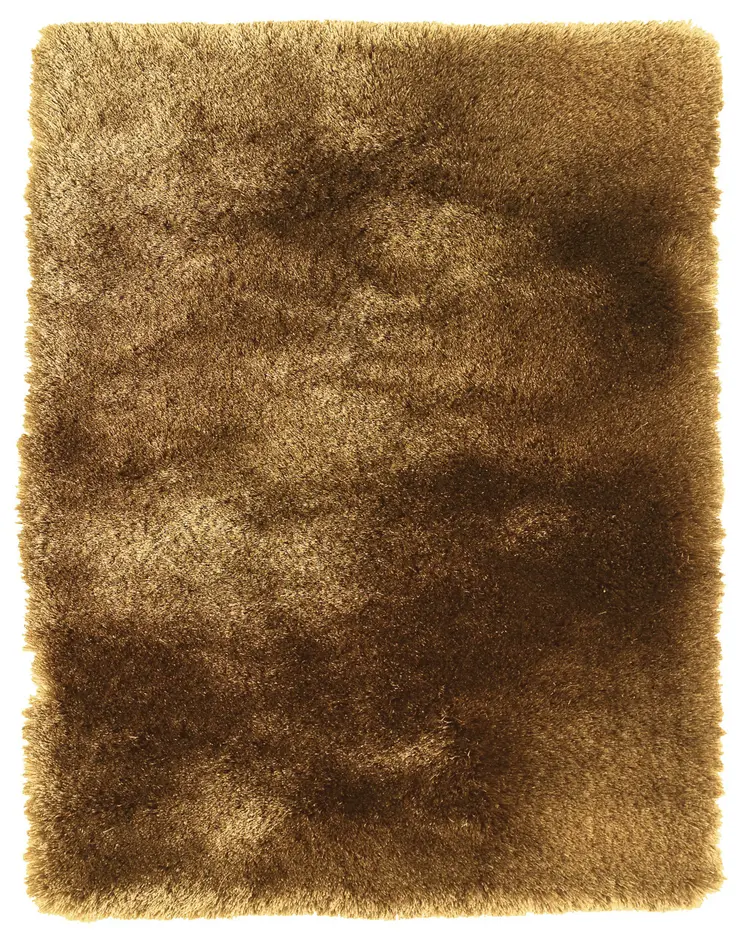 8' X 10' Brown Shag Hand Tufted Area Rug