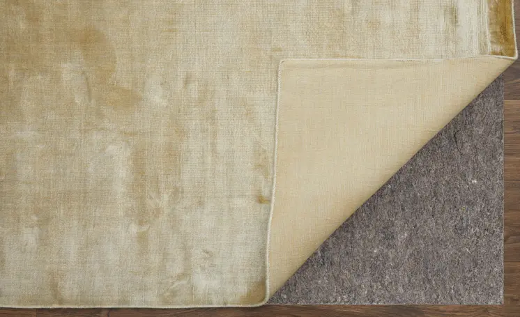 6' X 9' Tan Chevron Hand Woven Area Rug