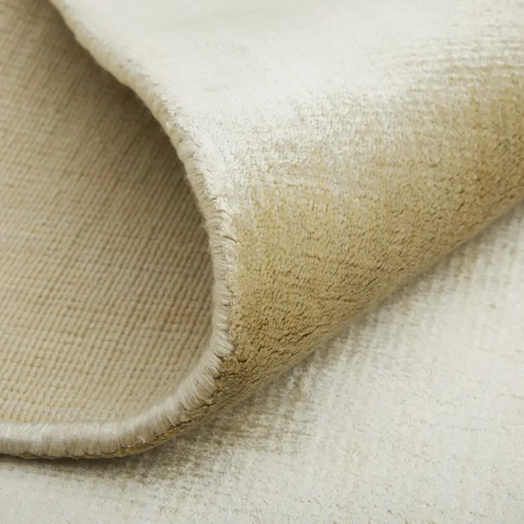 6' X 9' Tan Chevron Hand Woven Area Rug