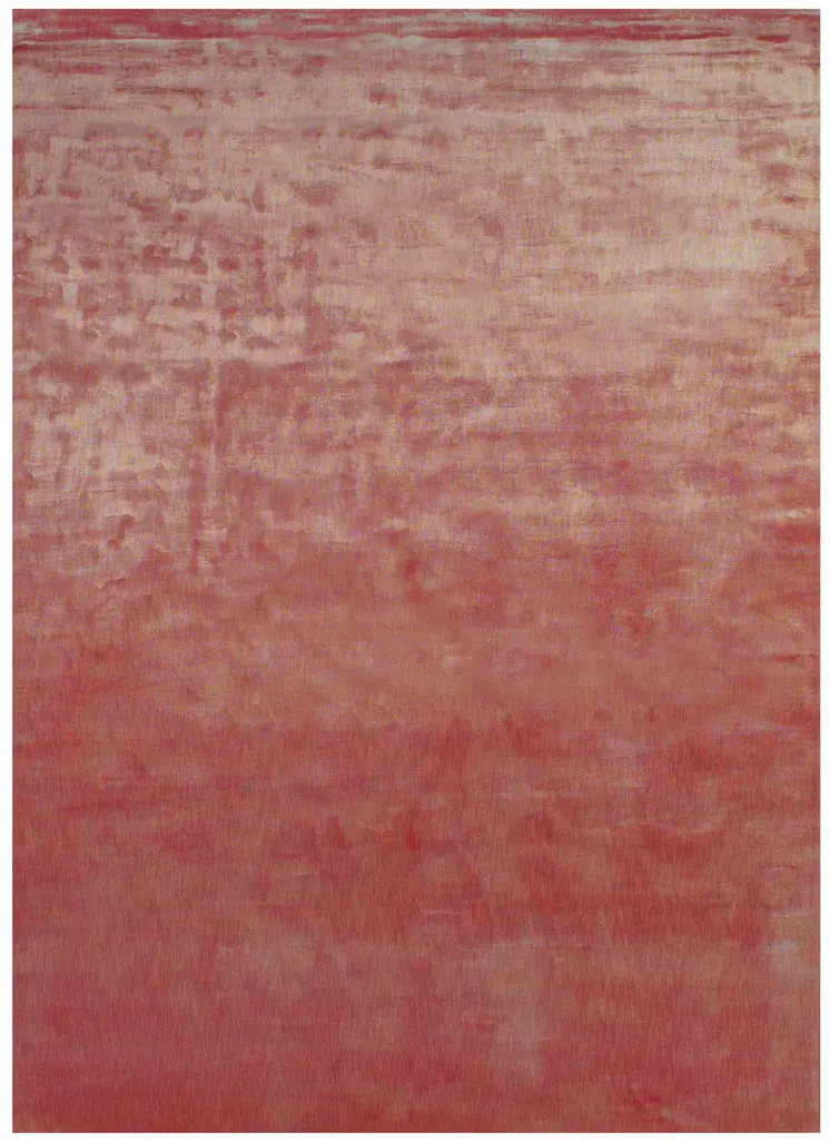 8' X 10' Red Chevron Hand Woven Area Rug