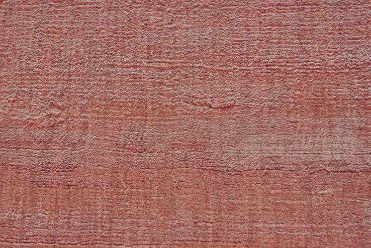8' X 10' Red Chevron Hand Woven Area Rug