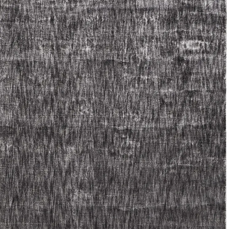 6' X 9' Gray Chevron Hand Woven Area Rug