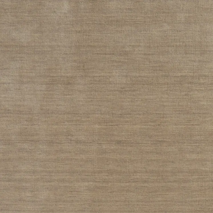 5' X 8' Tan Wool Hand Woven Area Rug