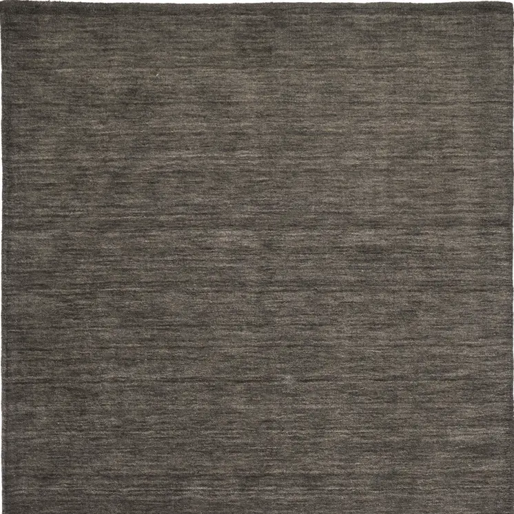 4' X 6' Brown Wool Hand Woven Area Rug