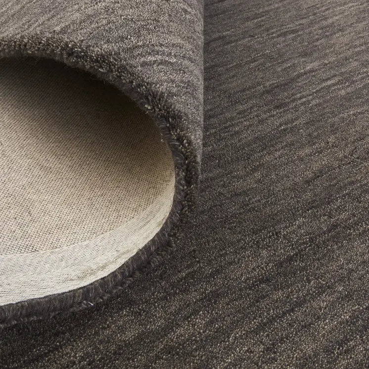 2' X 3' Brown Wool Hand Woven Area Rug