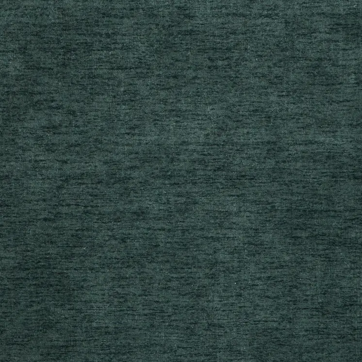 5' X 8' Green Wool Hand Woven Area Rug