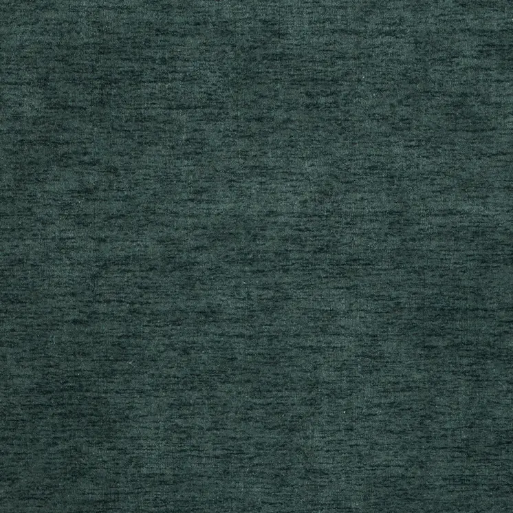 5' X 8' Green Wool Hand Woven Area Rug