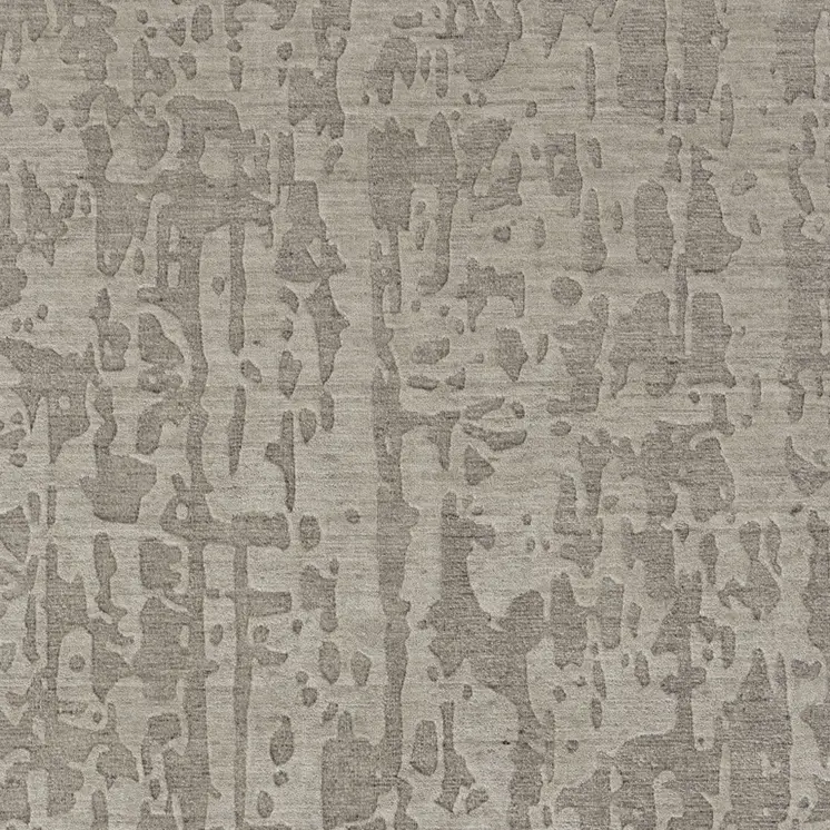 6' X 9' Taupe Abstract Hand Woven Area Rug