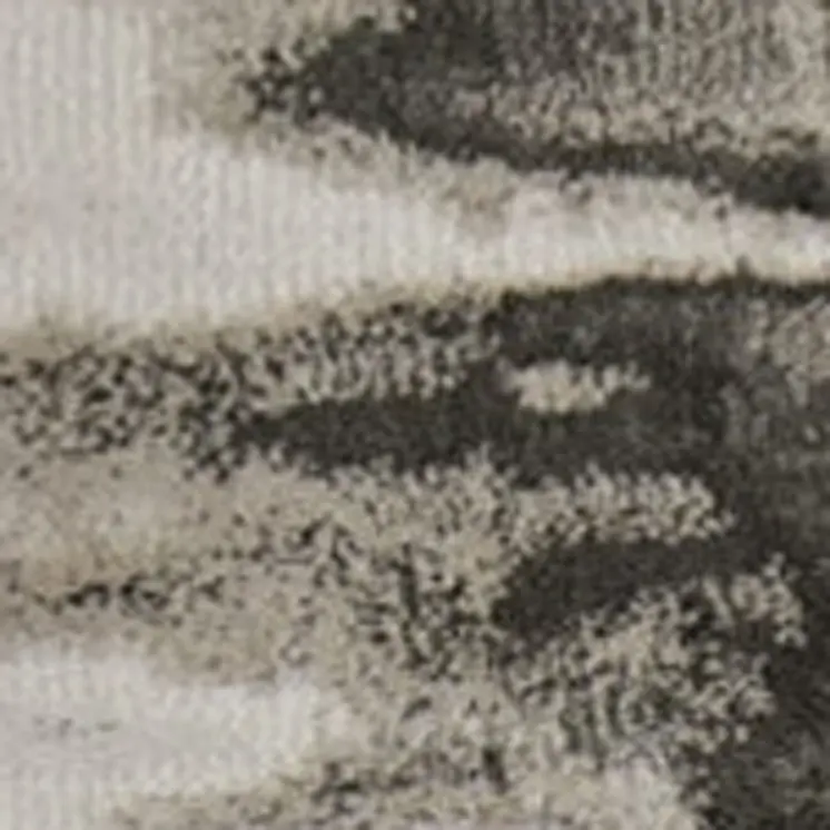 10' X 13' Gray Ivory and Taupe Abstract Power Loom Area Rug