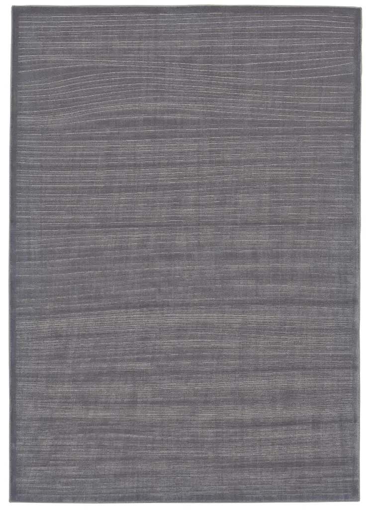 8' X 11' Taupe and Gray Power Loom Area Rug
