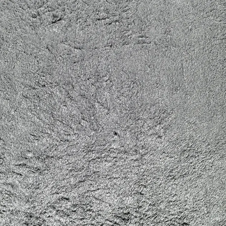 7' X 10' Gray Shag Hand Tufted Area Rug