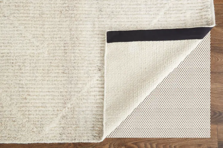 12' X 15' Tan and Ivory Wool Hand Knotted Area Rug