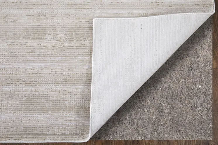 8' X 10' Ivory Power Loom Area Rug