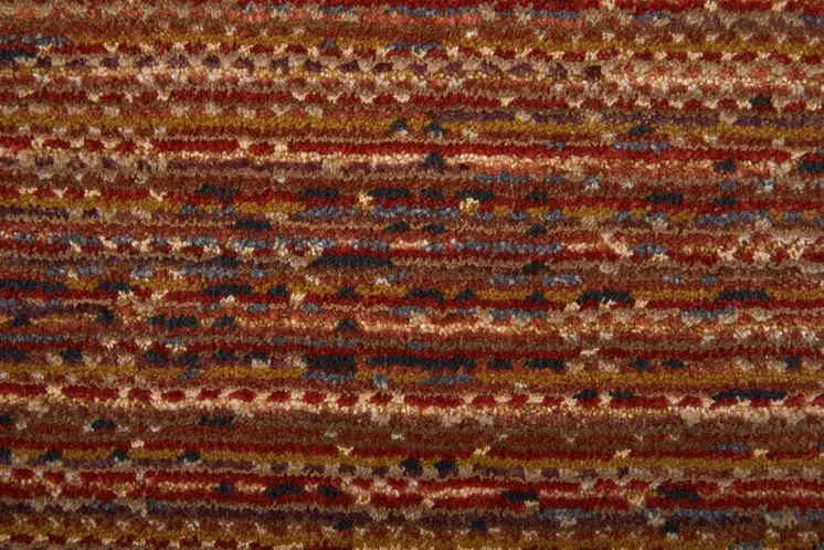 2' X 3' Tan and Brown Power Loom Area Rug