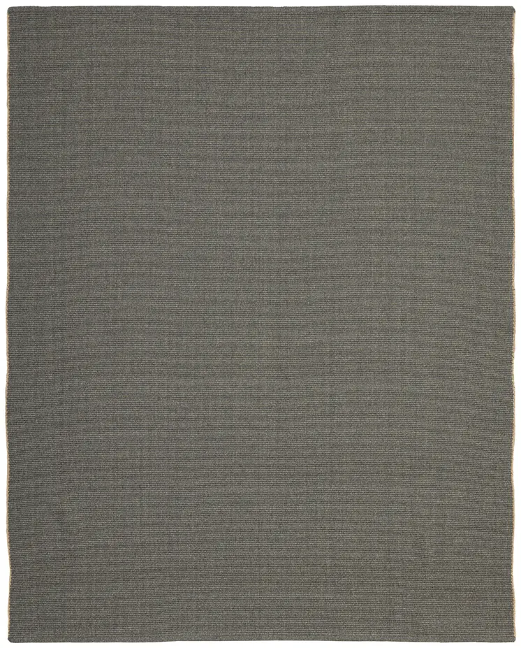 5' X 8' Green Hand Woven Area Rug