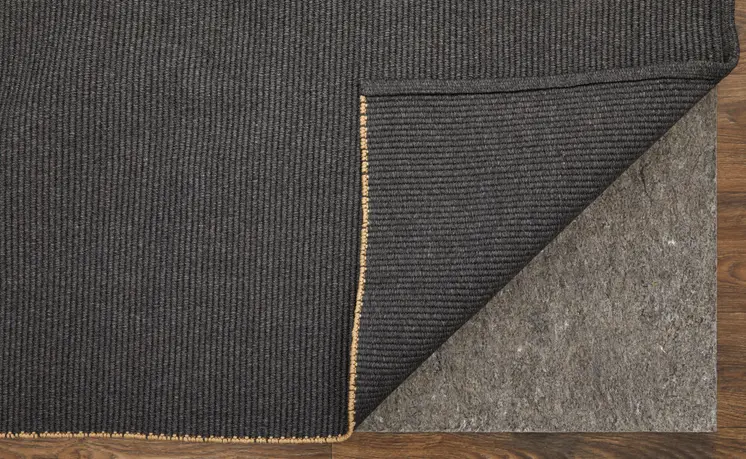 9' X 12' Tan and Gray Hand Woven Area Rug
