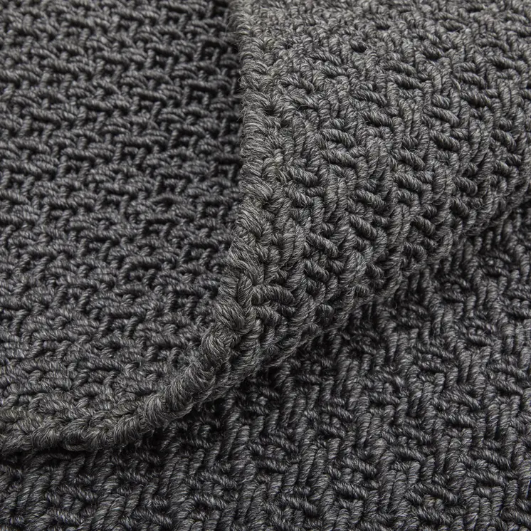 9' X 12' Gray Hand Woven Area Rug