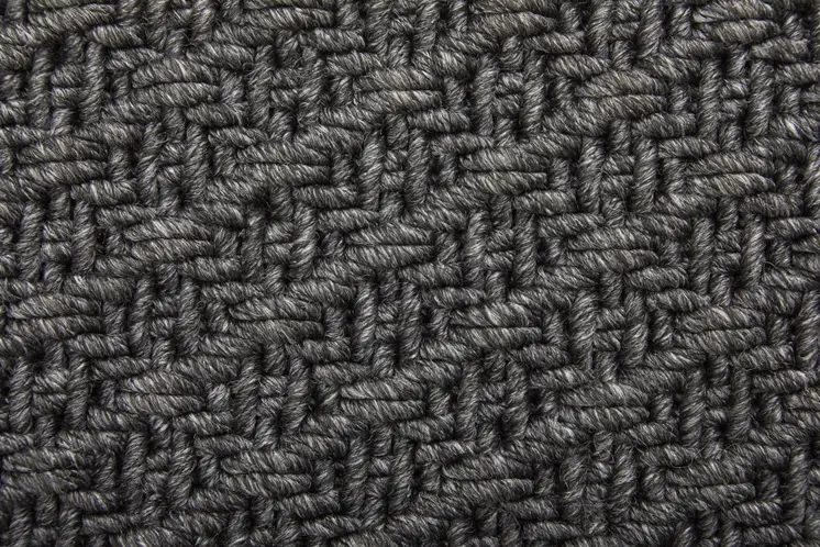 10' X 14' Gray Hand Woven Area Rug