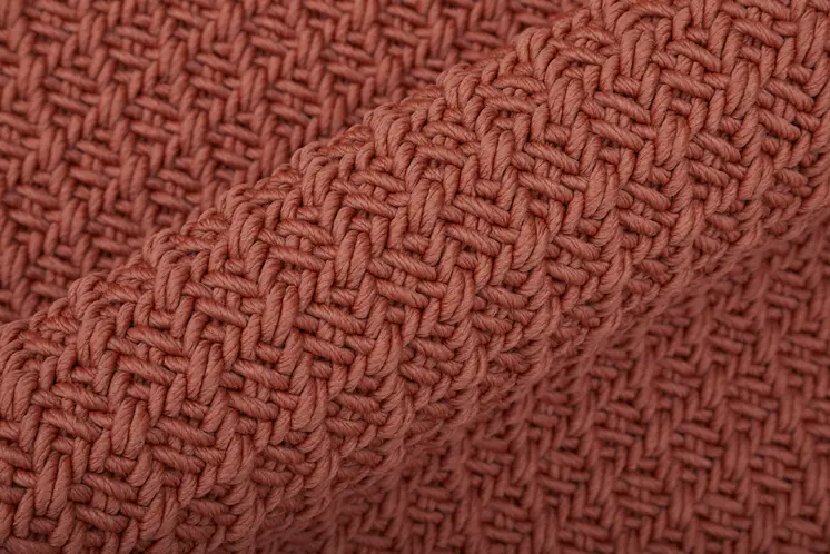2' X 3' Red Hand Woven Area Rug