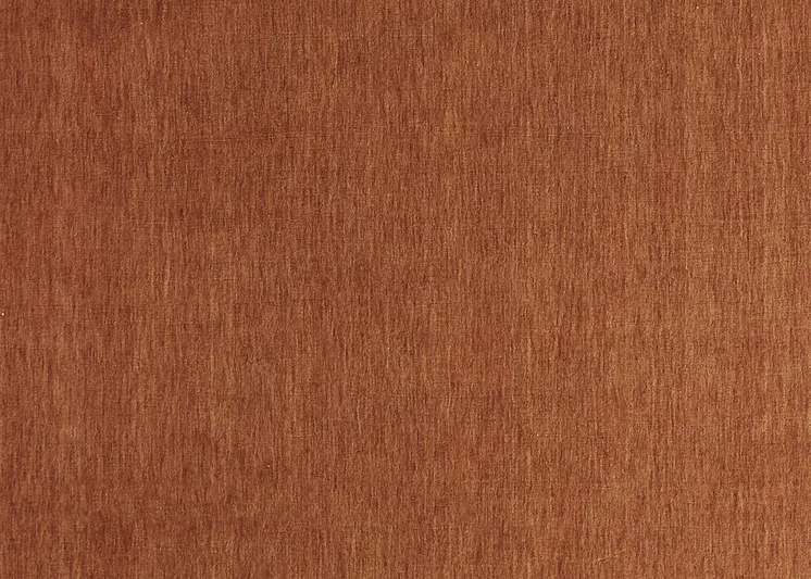 8' Orange Wool Hand Woven Round Rug