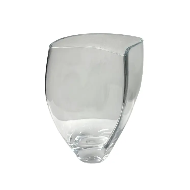 11" Clear Lead Free Crystal Table Vase