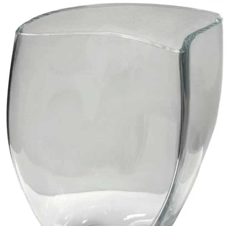 11" Clear Lead Free Crystal Table Vase