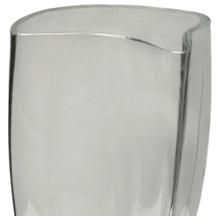 12" Clear Lead Free Crystal Table Vase