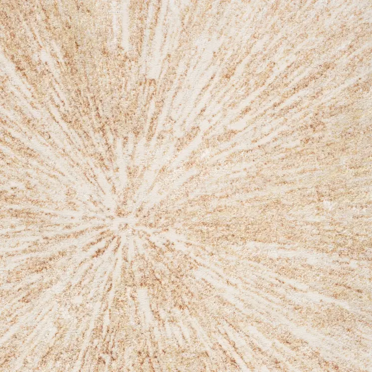 5' X 7' Ivory Abstract Area Rug