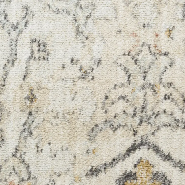 8' X 10' Gray Abstract Area Rug