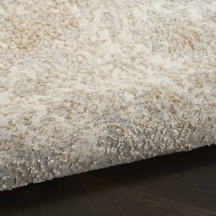 8' X 10' Gray Abstract Area Rug
