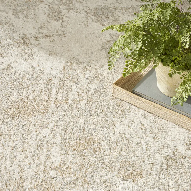 8' X 10' Gray Abstract Area Rug