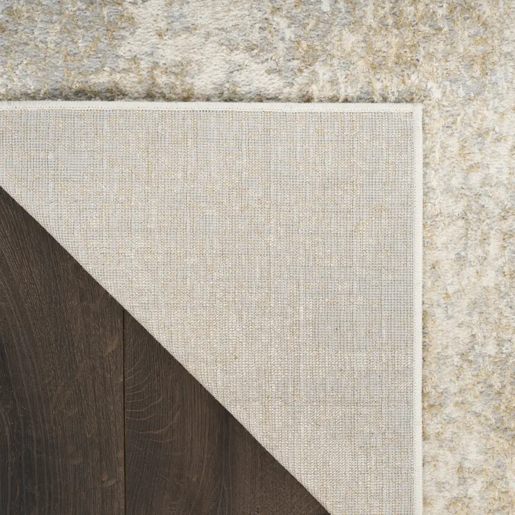 8' X 10' Gray Abstract Area Rug