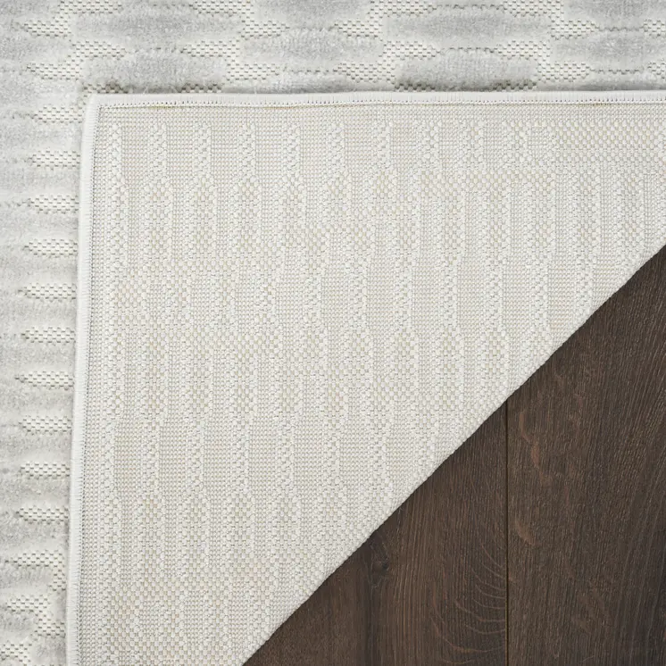 7' X 9' Gray Geometric Area Rug