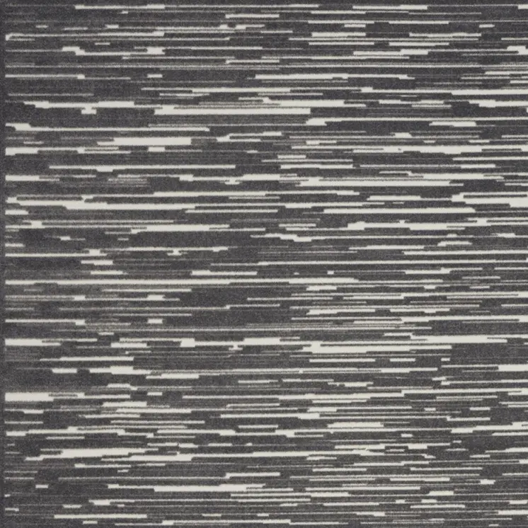 8' X 10' Gray Geometric Area Rug