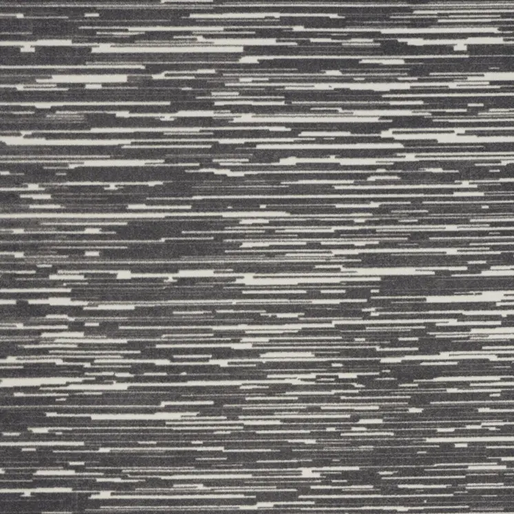 9' X 12' Gray Geometric Area Rug