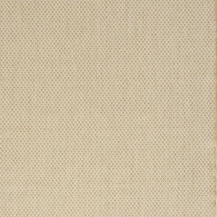 4' X 6' Natural And Ivory Geometric Indoor Outdoor Area Rug