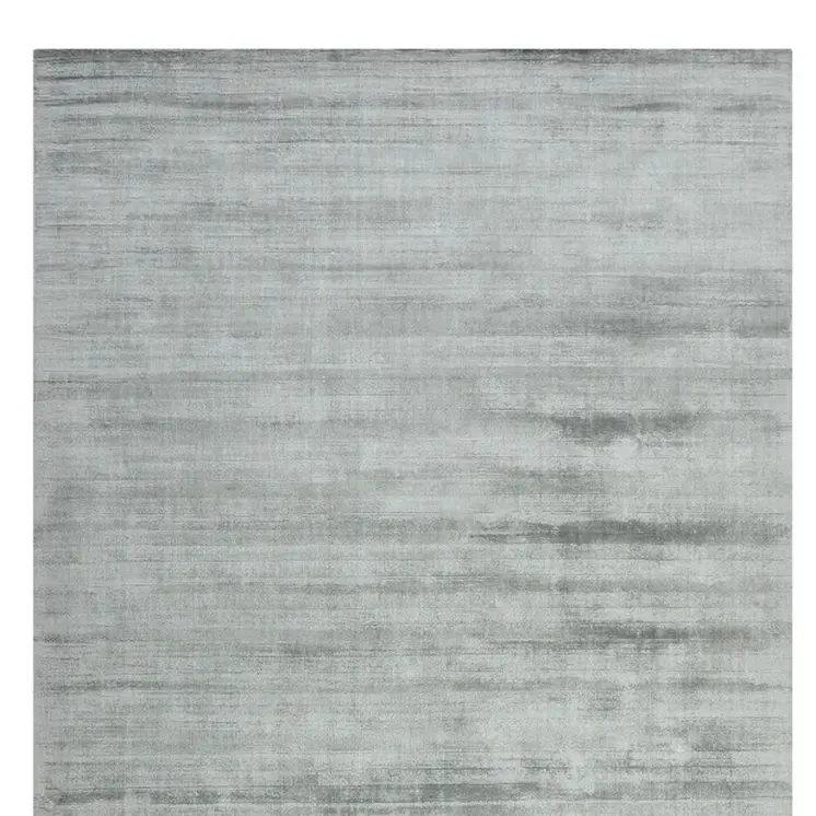 2' X 3' Silver And Gray Abstract Hand Woven Area Rug